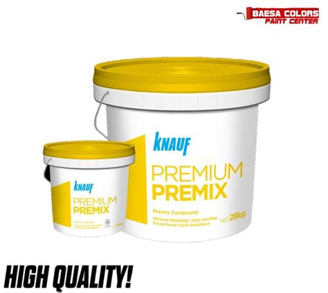 Knauf (Boral) Premium Premixed Putty – BAESA COLORS .